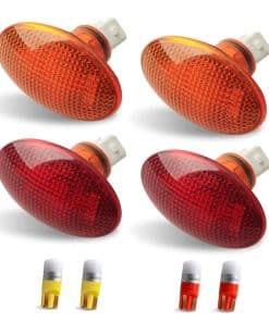 Luces Marcadoras LED para los Guardabarros de la Cama Doble