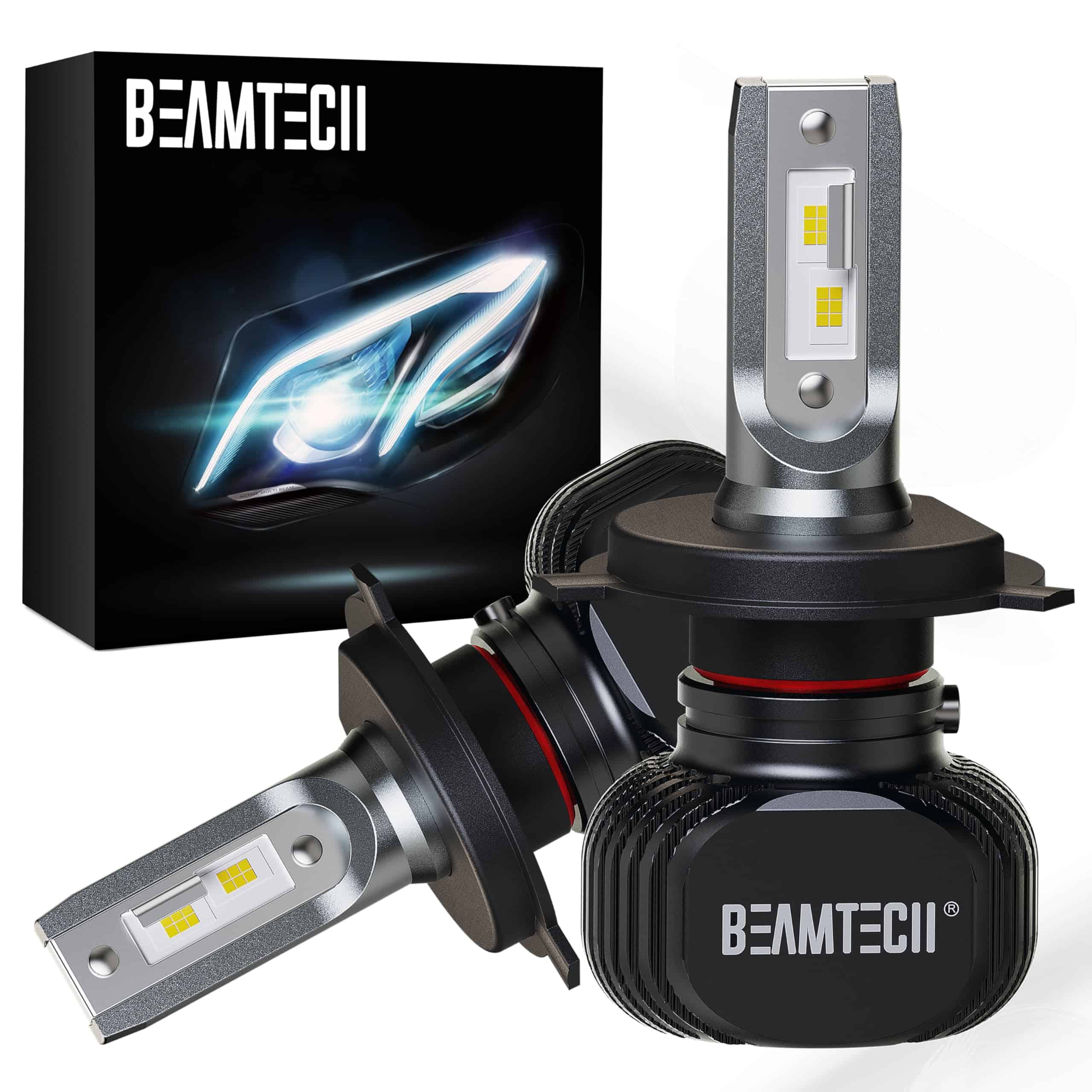 Bombillas BEAMTECH H-4, Serie S1 900-3 Fanless 300% más