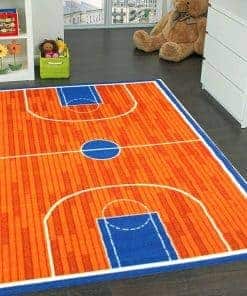 Tapete para Niños Mybecca de Basketball de 5' x 7' para