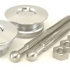 Kit de pasador de capó Quik-Latch QL-38-LP (Aluminio Pulido)