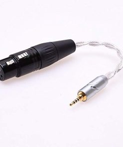 Adaptador de Audio Balanceado Macho de 2.5 mm a Hembra de 4