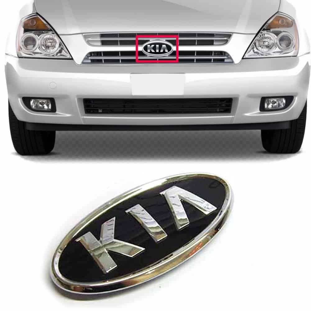 Emblema de Parrilla Delantera del Capó con Logo de KIA para