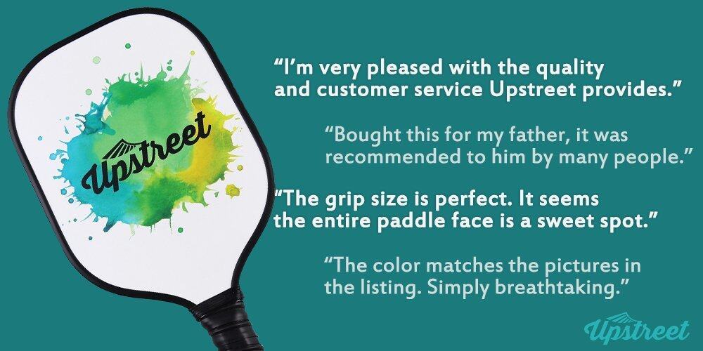 Juego de Palas de Pickleball Upstreet | Dorado Azul Plata - Imagen 10