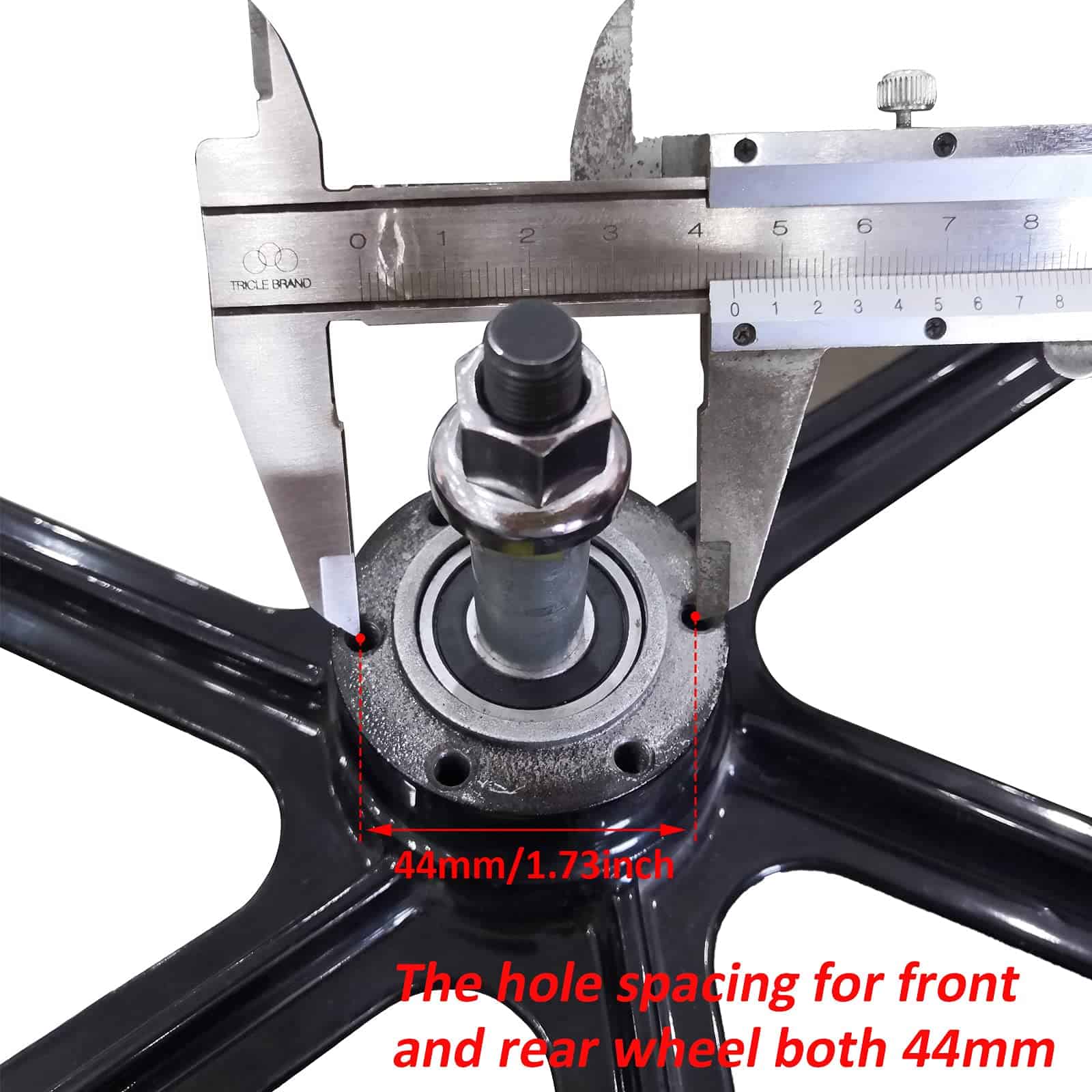 CDHPOWER 26" Rueda Trasera Mag 135mm para Rueda Libre - Imagen 5