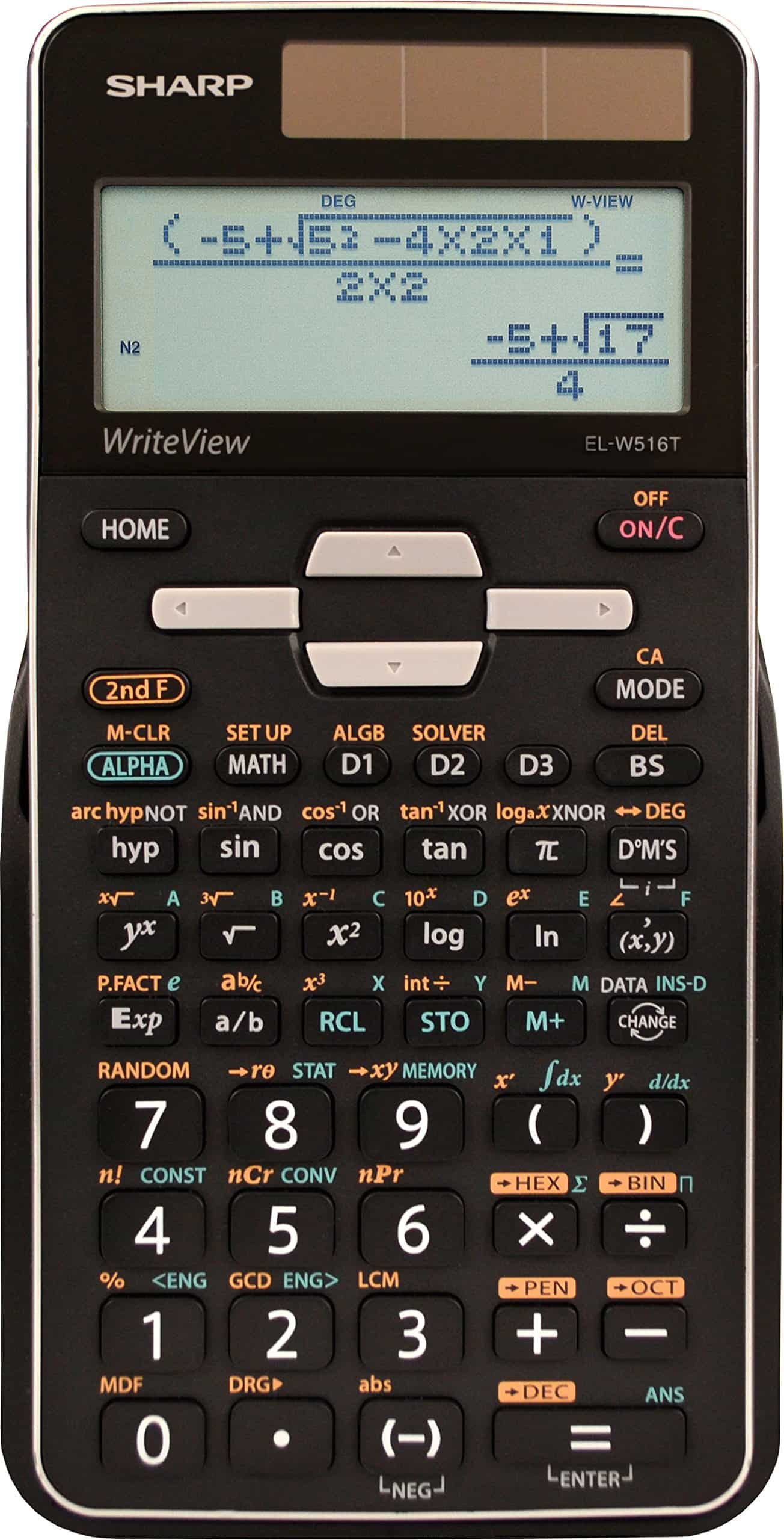 Calculadora Científica Avanzada Sharp EL-W516TBSL de 16