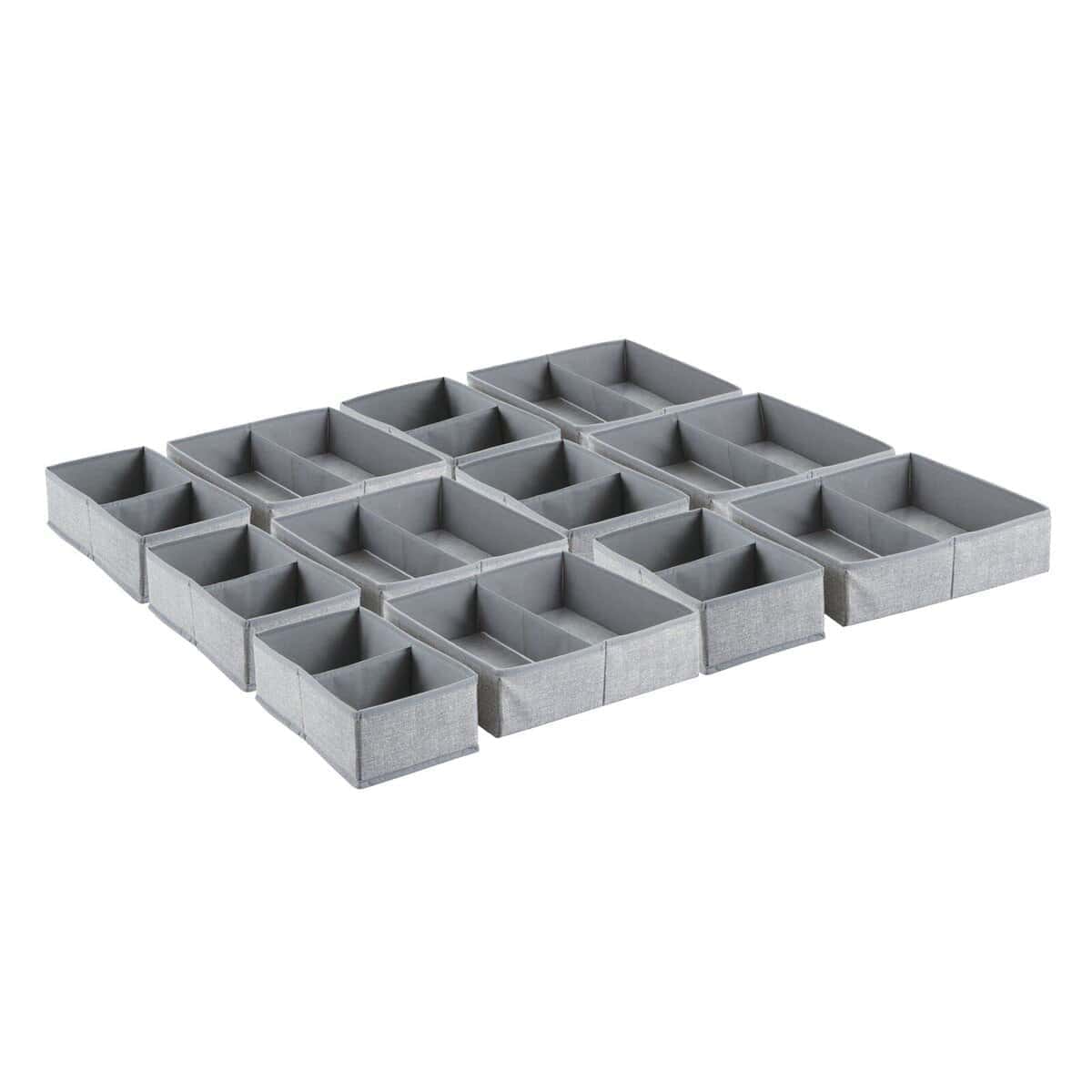 Organizadores de cajones de tela mDesign, para guardarropa - Imagen 10