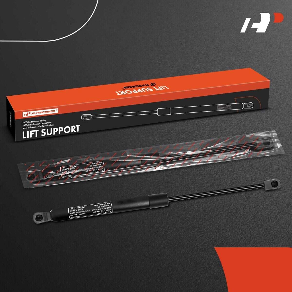 Soportes de elevación del capó delantero premium A-Premium - Imagen 3