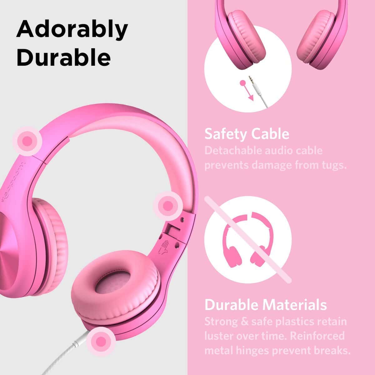 Auriculares para niños con cable LilGadgets Connect+ con - Imagen 4