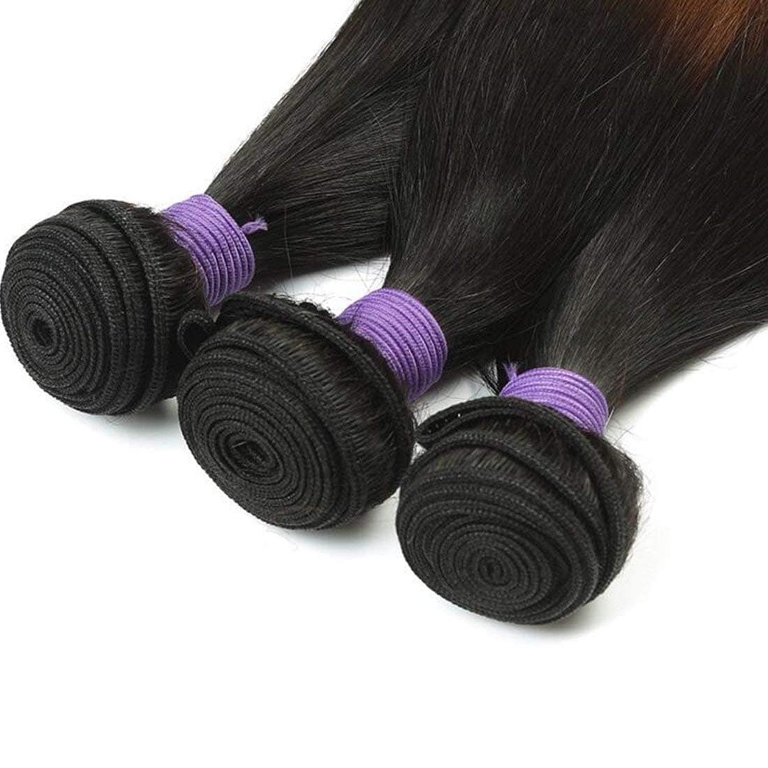 BLACKMOON HAIR 20 Pulgadas Cabello Virgen Ombre Brasileño - Imagen 5