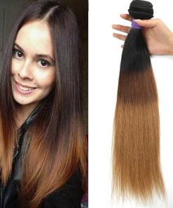 BLACKMOON HAIR 24 Pulgadas Brasileña Virgen Pelo Ombre