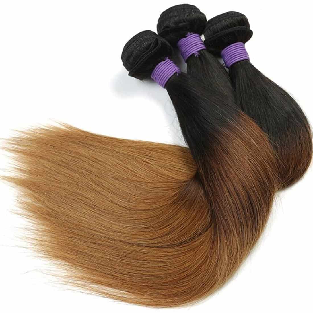 BLACKMOON HAIR 24 Pulgadas Brasileña Virgen Pelo Ombre - Imagen 4