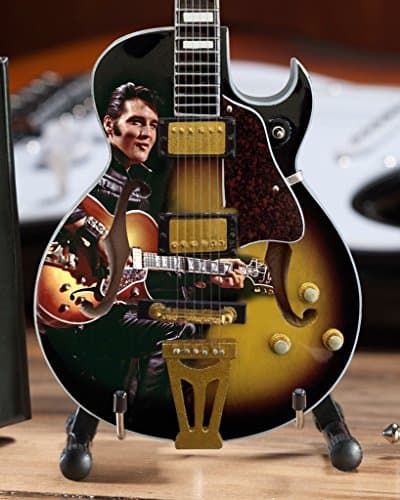 Réplica de guitarra miniatura hueca licenciada de Elvis - Imagen 5