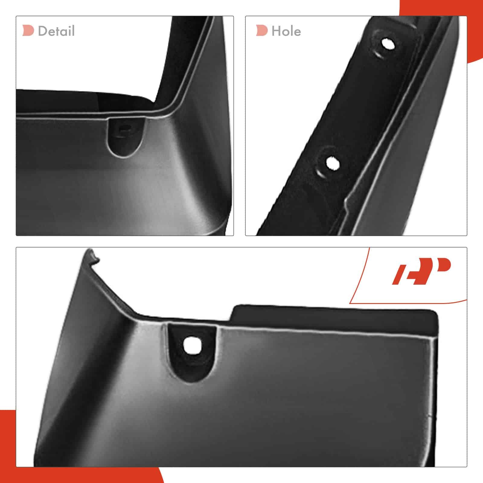 Conjunto de 4PCS de Aletas de Barro Guardabarros - Imagen 8