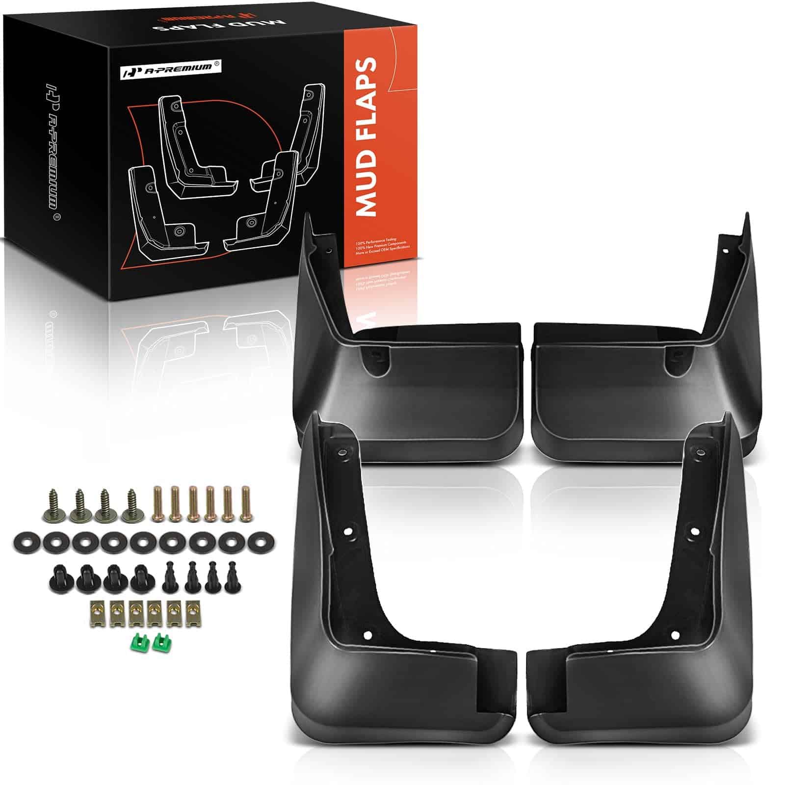 Conjunto de 4PCS de Aletas de Barro Guardabarros