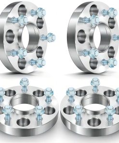 ECCPP 4PCS 1" Separadores de rueda de 5 espárragos