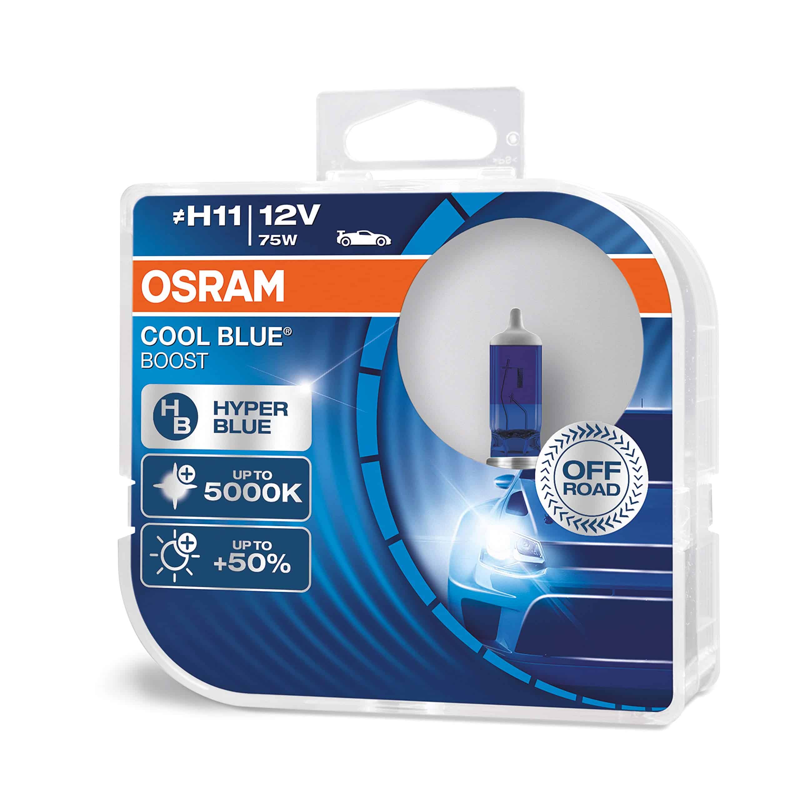 OSRAM H11 12V 75W COOL BLUE BOOST 5000K Bombillas halógenas - Imagen 5