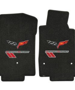 Tapetes para piso C6 Grand Sport - Doble logotipo para