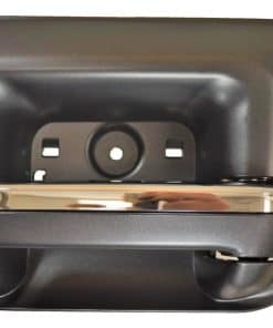 Manija de puerta interior interior PT -Negro con Inserción C