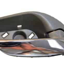 Manija de puerta interior interior PT -Gris, Cromo