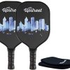 Set de 2 Palas de Pickleball de Grafito de Upstreet | Juego