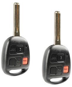 Llavero de Plástico Negro para Entrada sin Llave para