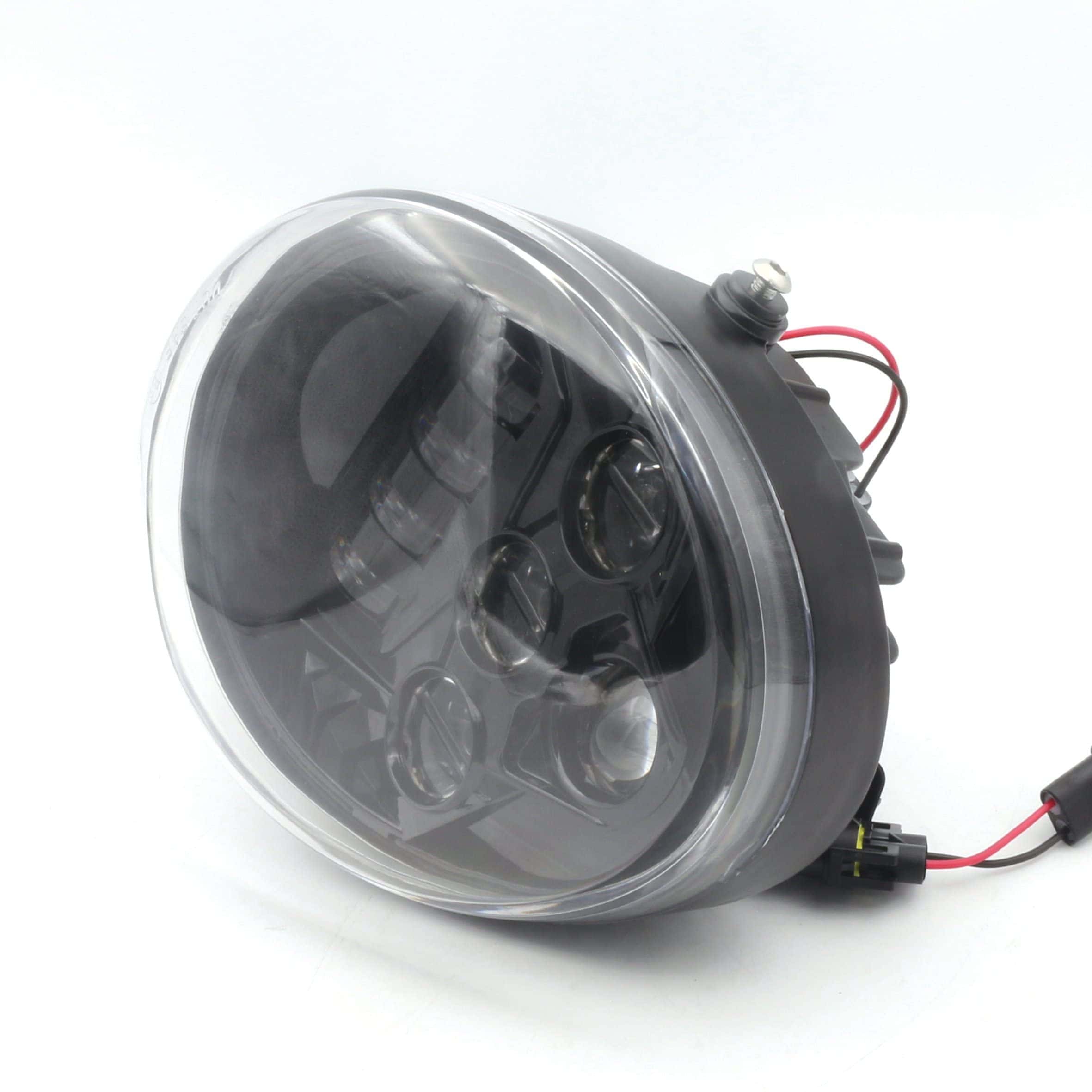 Protector de Faro LED Negro para Harley Davidson VRod V-Rod - Imagen 6
