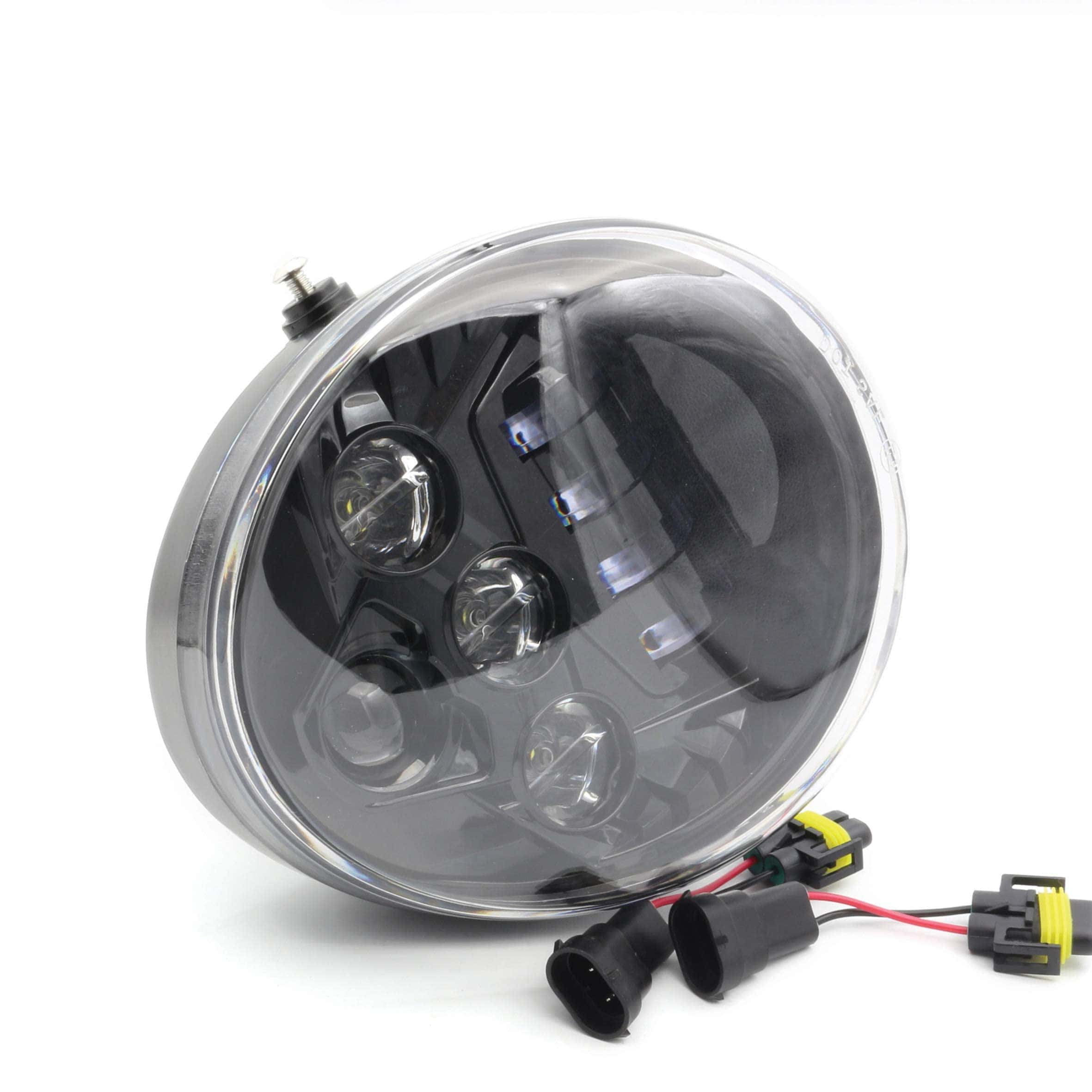 Protector de Faro LED Negro para Harley Davidson VRod V-Rod - Imagen 5