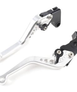Palancas de embrague y freno cortas de -Silver