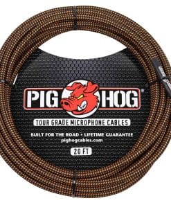 Cable de Micrófono XLR de Alto Rendimiento Pig Hog PHM20ORG