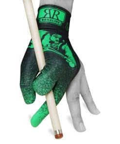 Guante de Billar Renzline para Jugador -Negro, Verde