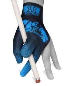 Guante de Billar Renzline para Jugador -Azul, Negro