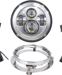 Faros LED de 7 pulgadas para motocicleta TRUCKMALL