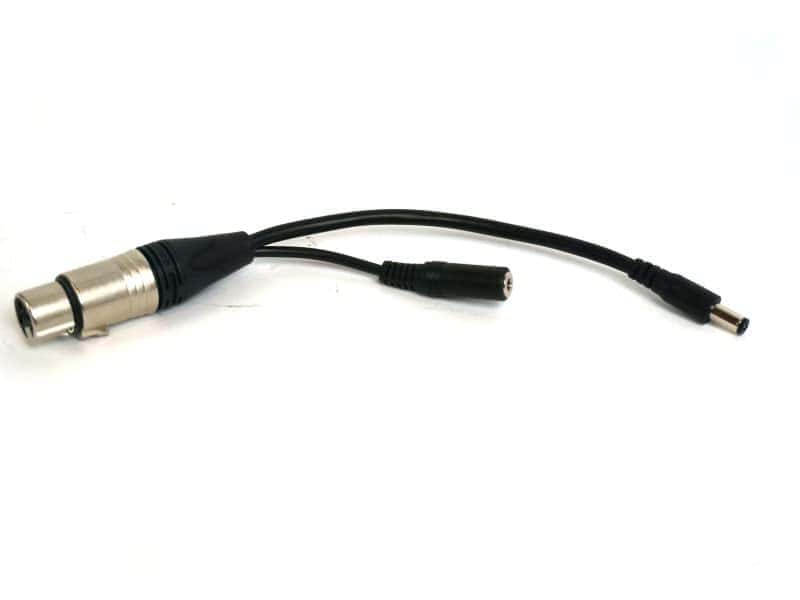 Adaptador XLR a DC 2.5mm para Cargador Cycle Satiator de