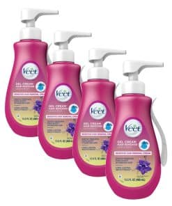 Crema depilatoria en gel Veet, Fórmula sensible, 13.5 oz