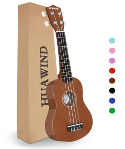 HUAWIND Ukelele Soprano de 21 Pulgadas para Principiantes,