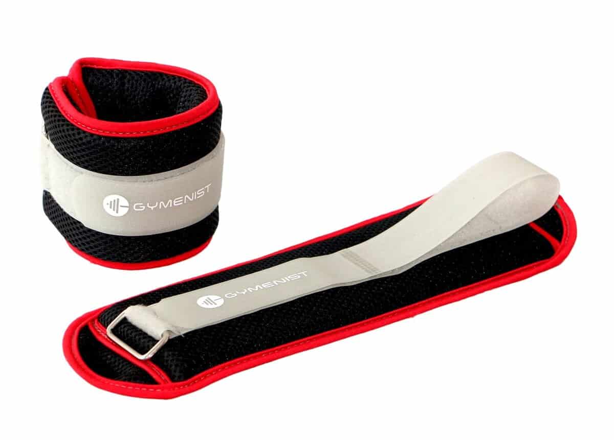 Pesas de muñeca impermeables Gymenist con correa ajustable,