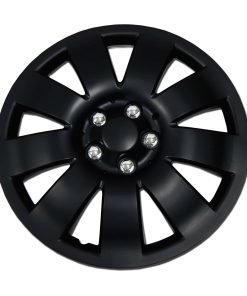 TuningPros WSC-721B16 Tapacubos Cubierta de Rueda 16
