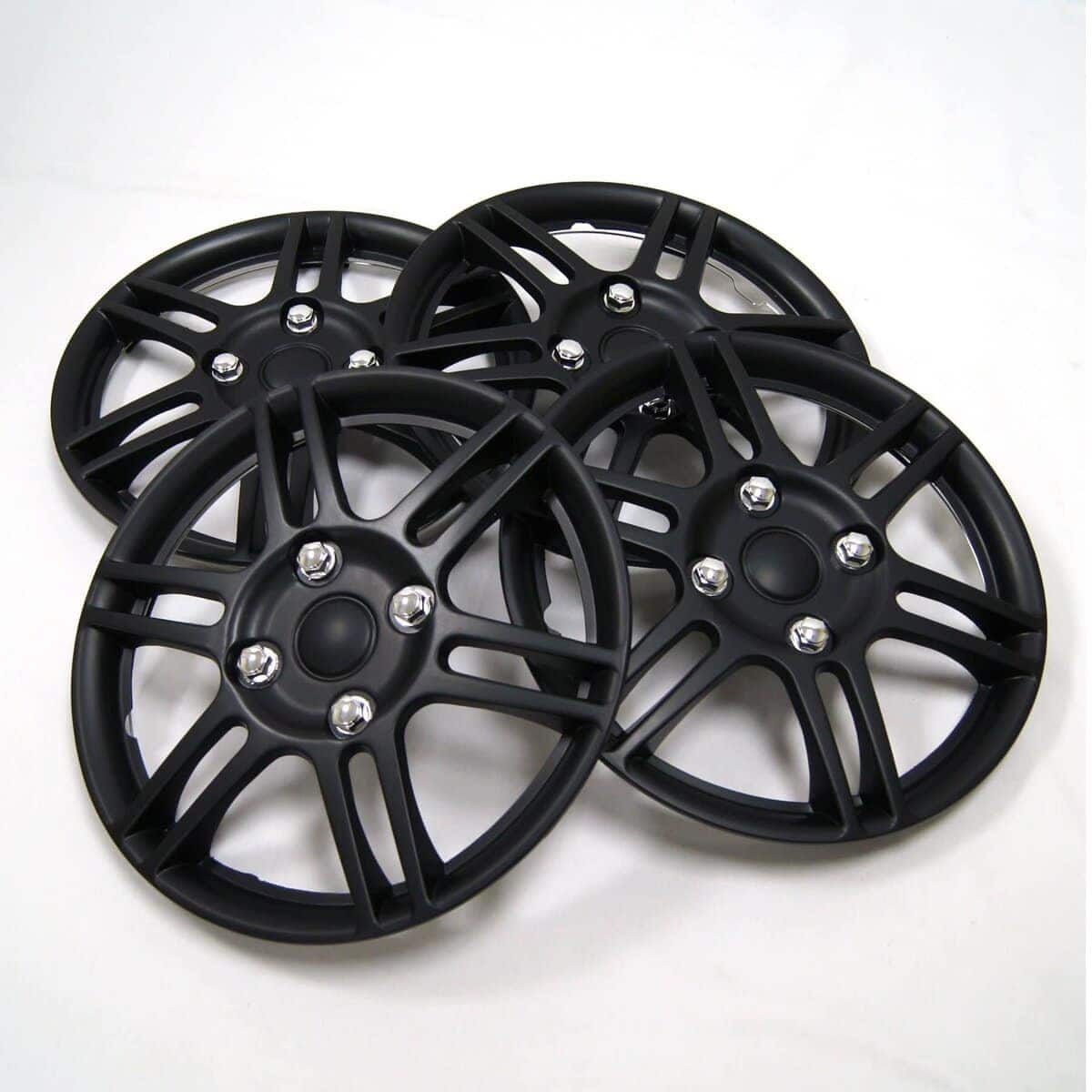 TuningPros WSC-004B14 Tapacubos Cubierta de Rueda de 14 - Imagen 3