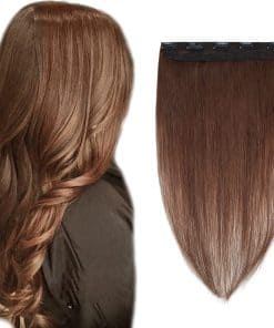 Extensiones de Cabello Clip en Una Pieza Pelo Humano Color
