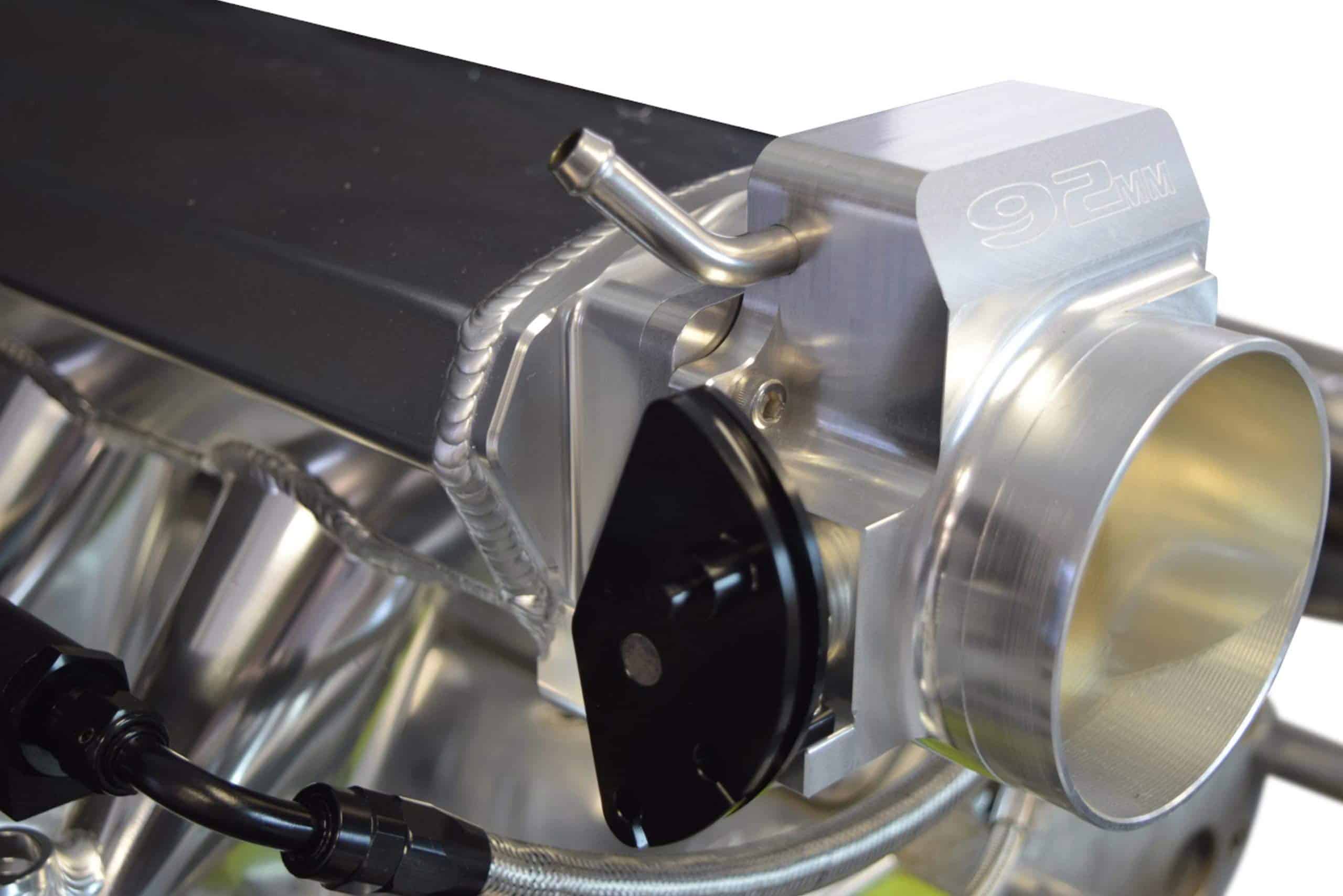 Adaptador de cuerpo de aceleración LS 92mm a colector de - Imagen 5