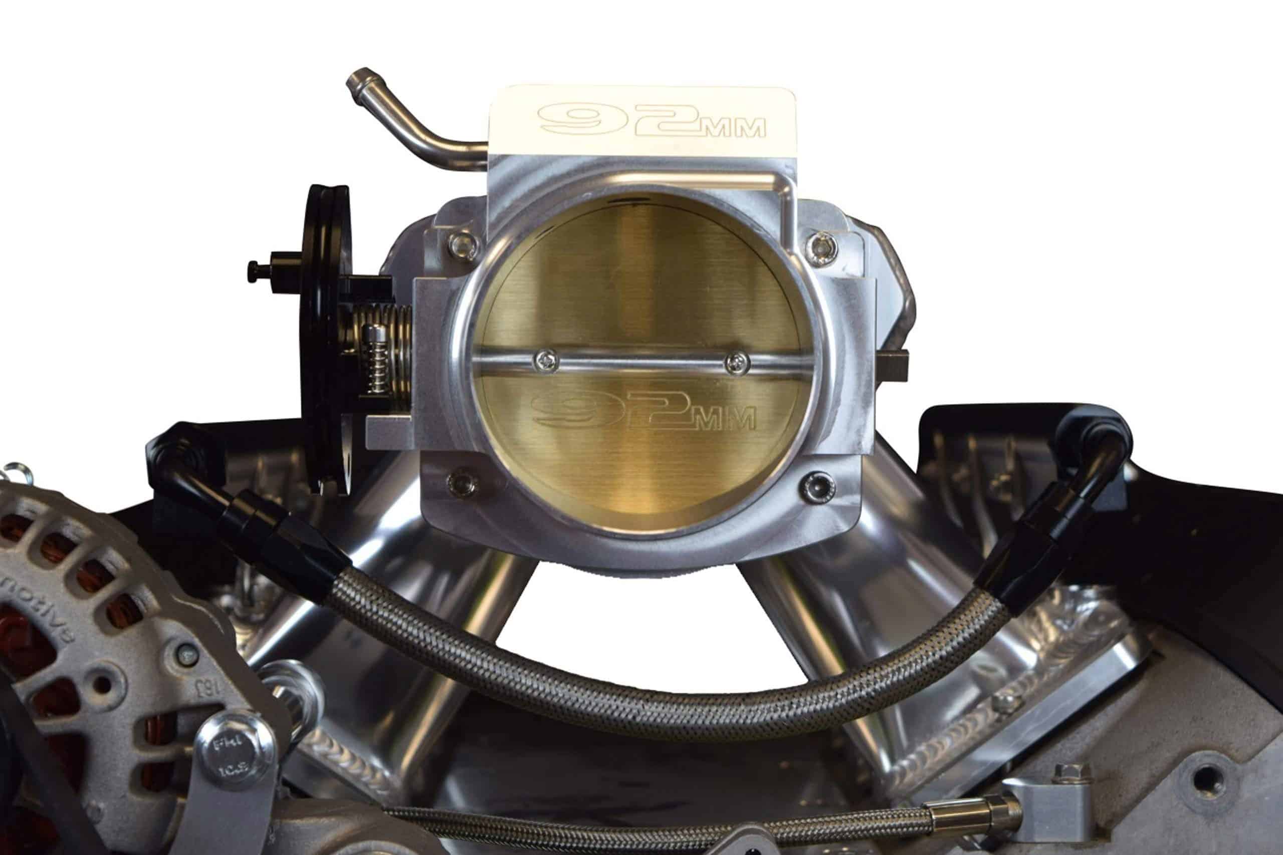 Adaptador de cuerpo de aceleración LS 92mm a colector de - Imagen 3