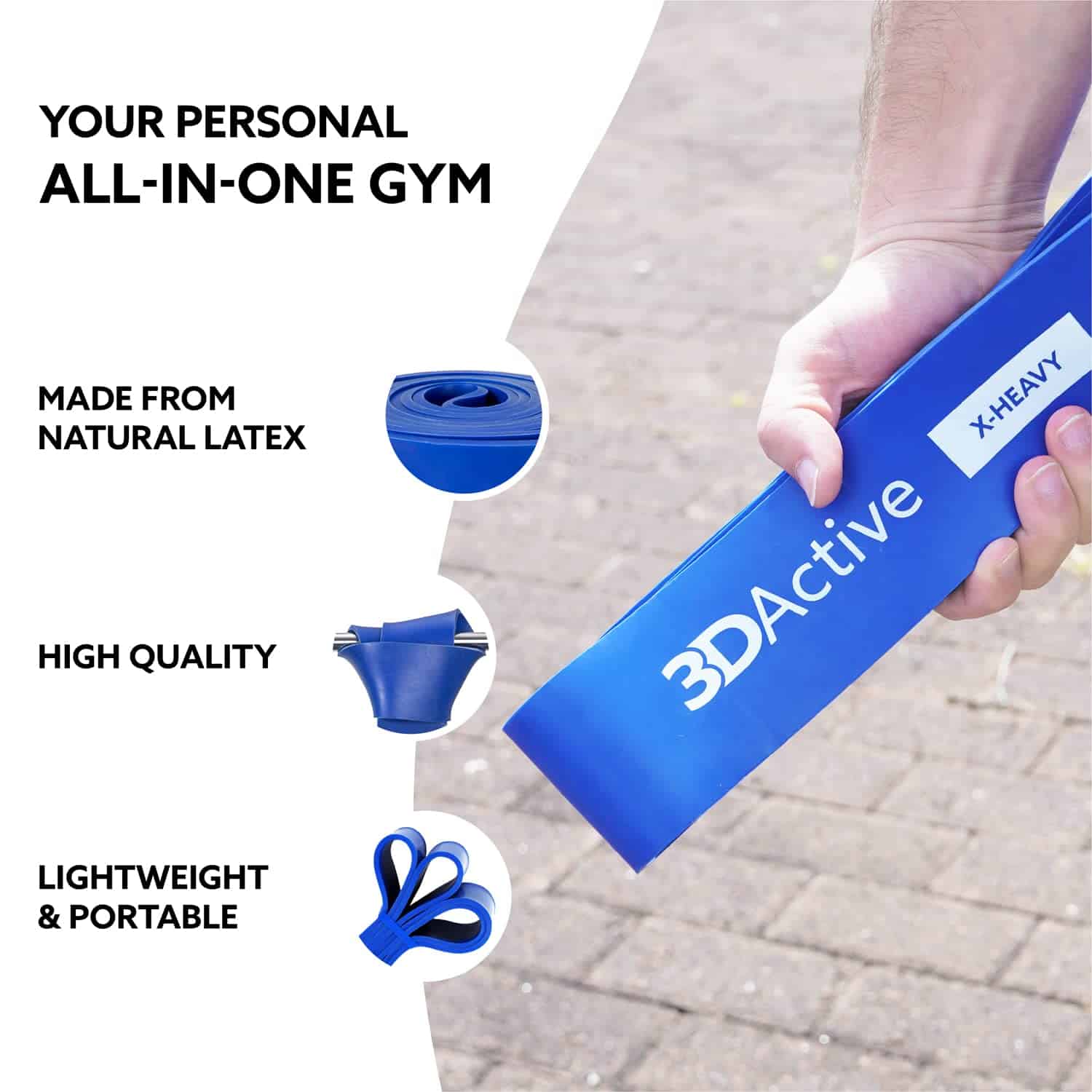 Banda de asistencia para dominadas 3DActive - Banda de - Imagen 6