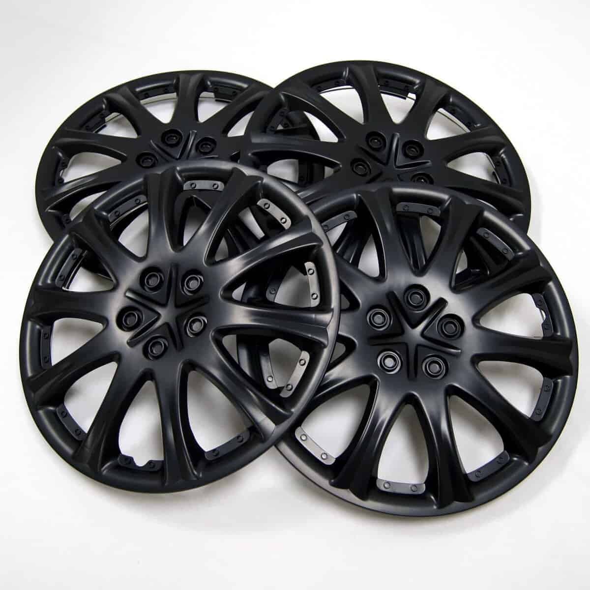 TuningPros WSC-503B15 Tapacubos Cubierta de Rueda 15 - Imagen 3