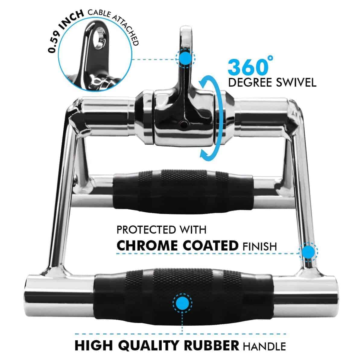 Accesorio de Máquina de Cable para Pull Down LAT de A2ZCARE - Imagen 4