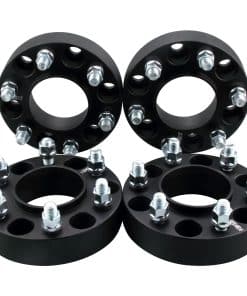 DCVAMOUS 4PC Separadores de Rueda Hubcentric Negro 6x135 de