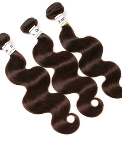 Paquetes de Cabello Humano Ondulado Brasileño Color Café