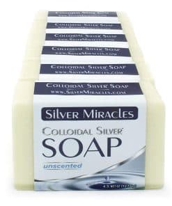 Jabón de Plata Coloidal - Paquete de 6