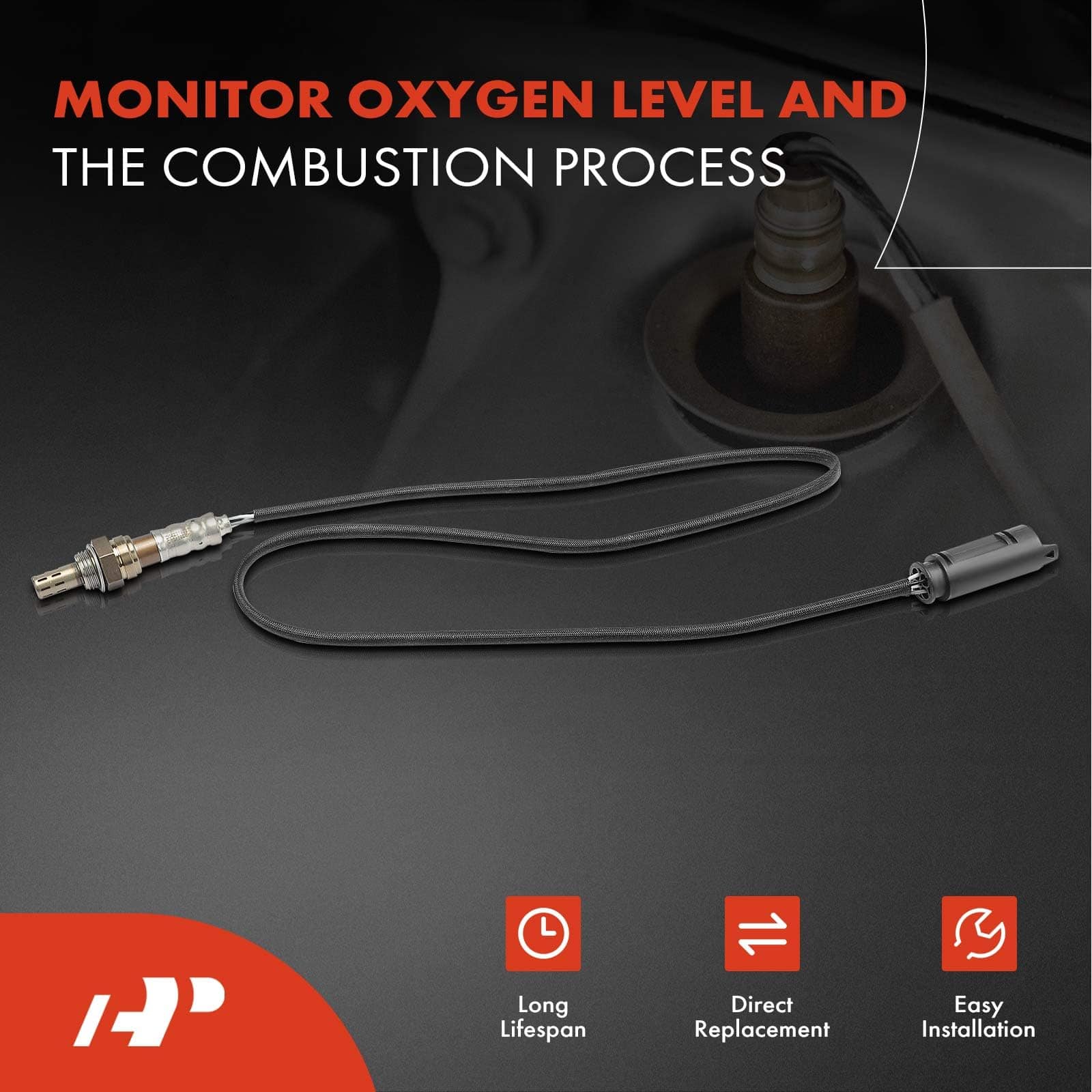 Sensor de oxígeno A-Premium compatible con BMW 323i - Imagen 3