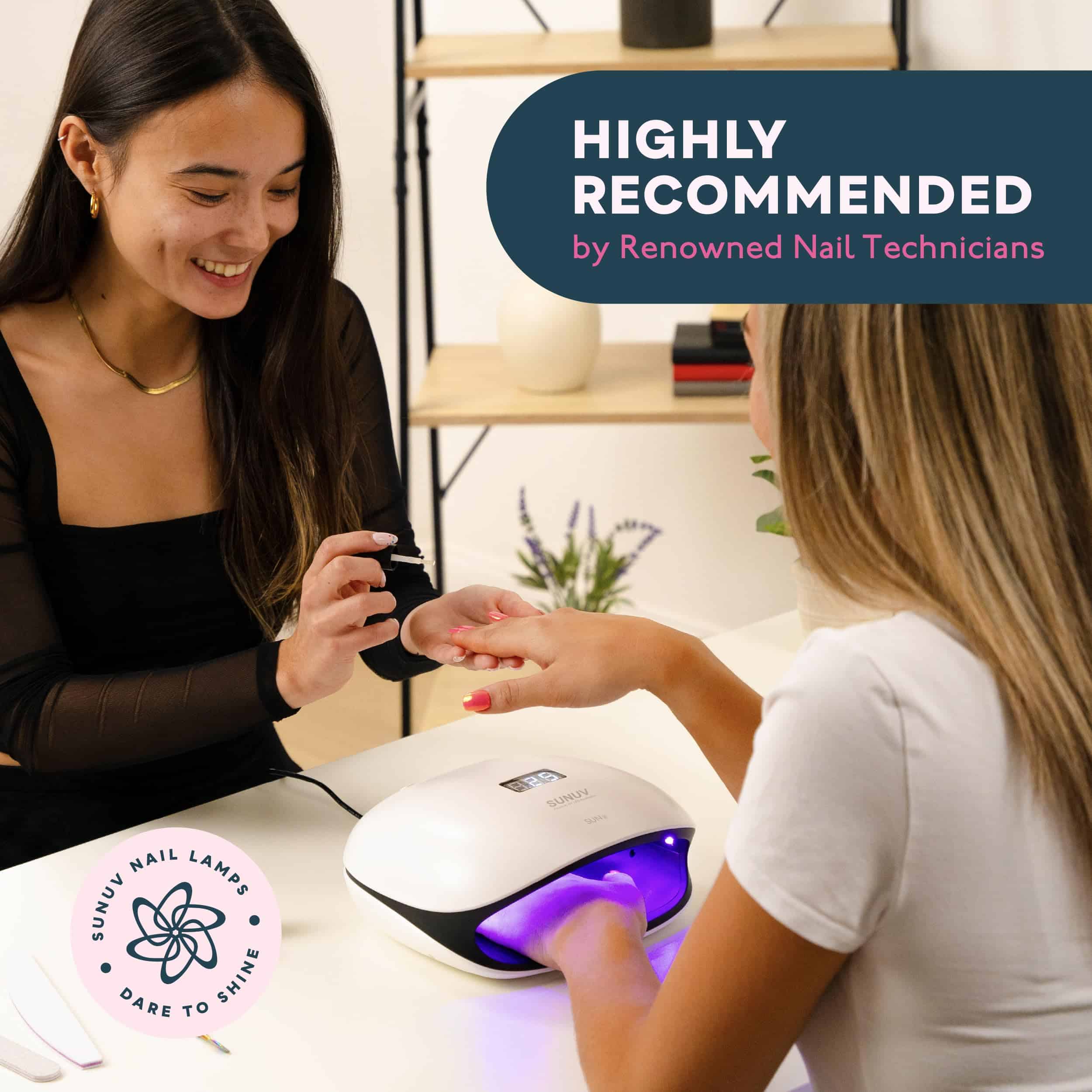 Lámpara de Uñas UV LED SUNUV 48W, Luz UV para Uñas - Imagen 7