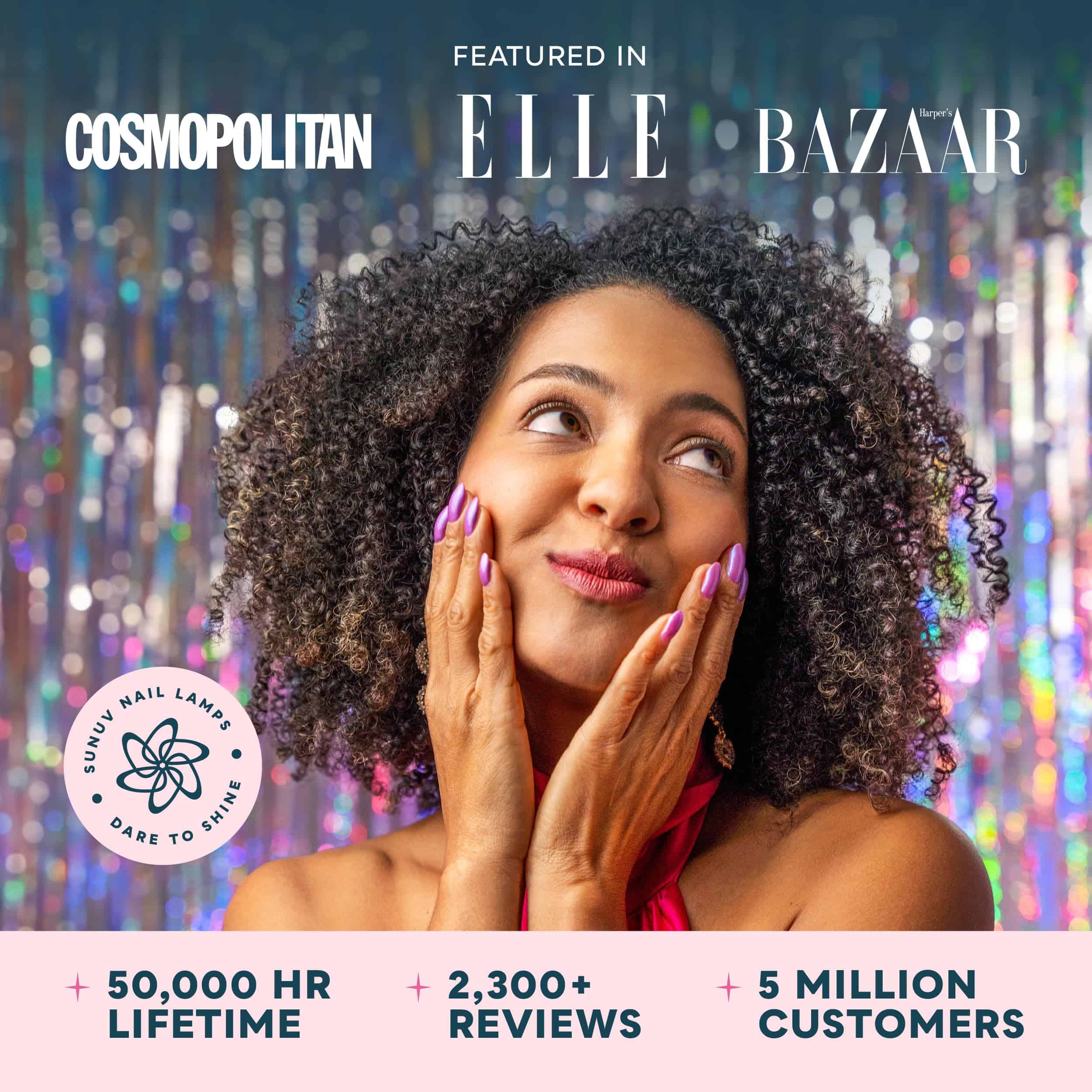 Lámpara de Uñas UV LED SUNUV 48W, Luz UV para Uñas - Imagen 10